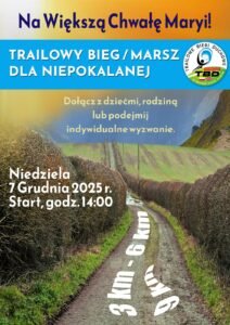 Read more about the article Z A P I S Y na T R A I L O W Y   M A R S Z  lub          B I E G  dla               N I E P O K A L A N E J.